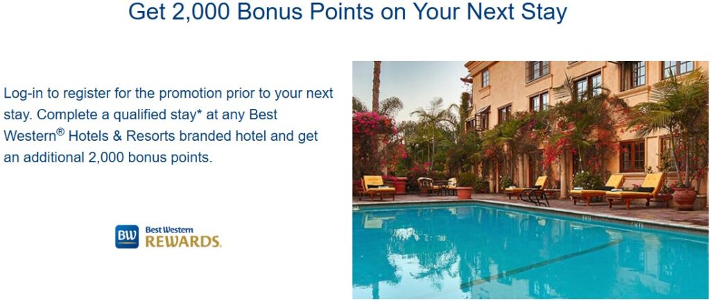 Best Western New Member Bonus 2025