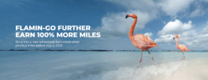 Buy Frontier miles with a 100% bonus banner