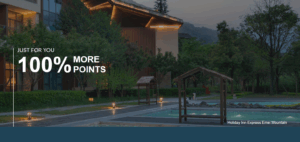buy IHG 100% points bonus banner