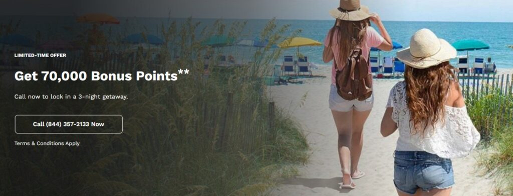 Choice Timeshare 70,000 Points 2025 Promotions