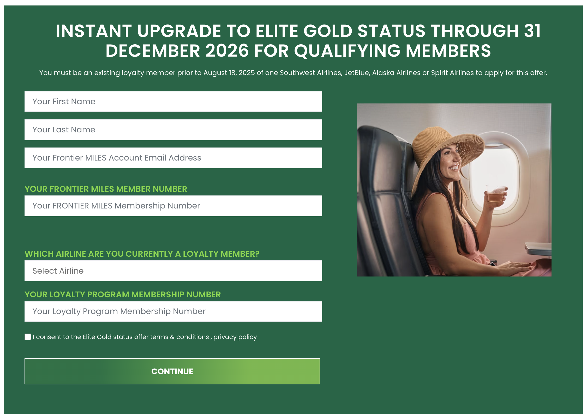 Get Frontier Gold status for $69