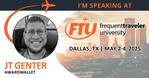FTU speaker announcement for JT Genter