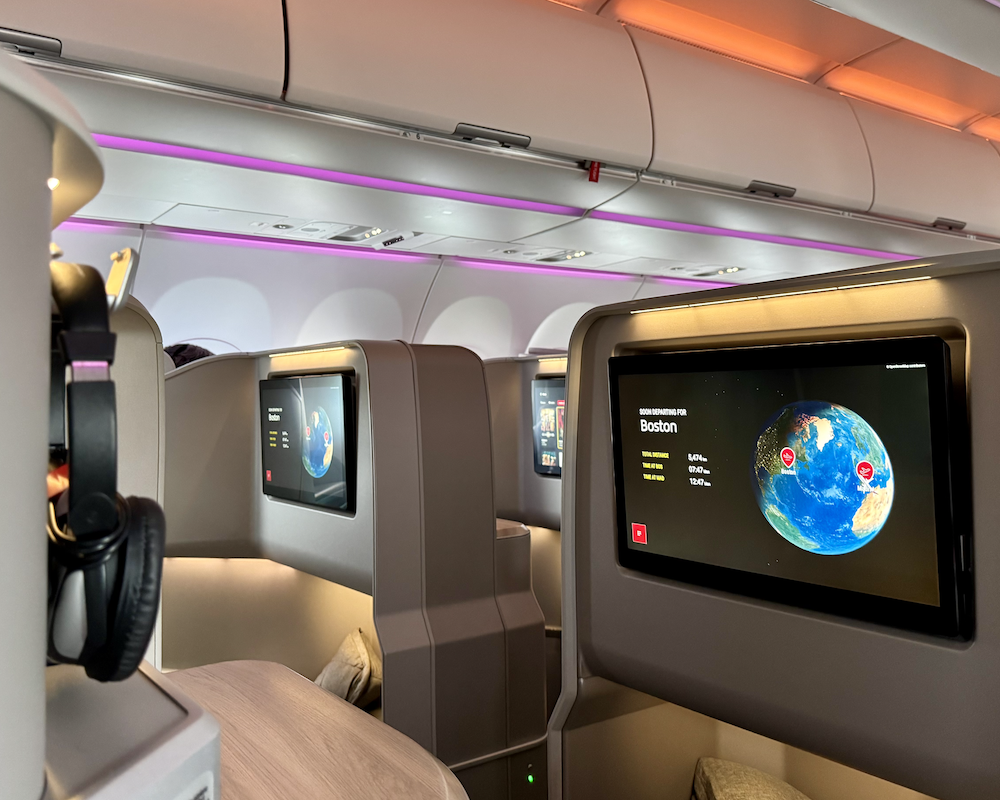 Business class on Iberia's A321neo XLR.