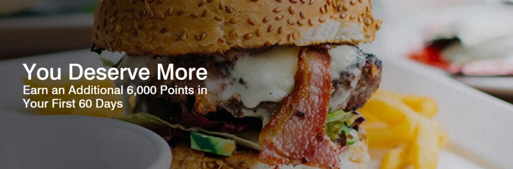Marriott Hotel Dining Program Eat Around Town 6,000 Points New Member Bonus