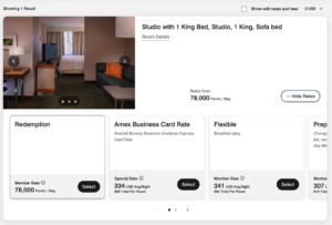 Marriott Rate Types