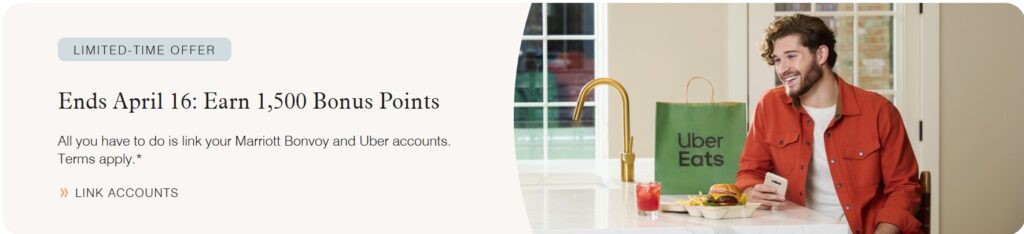 Marriott Uber 1,500 Points 2025 Promotion