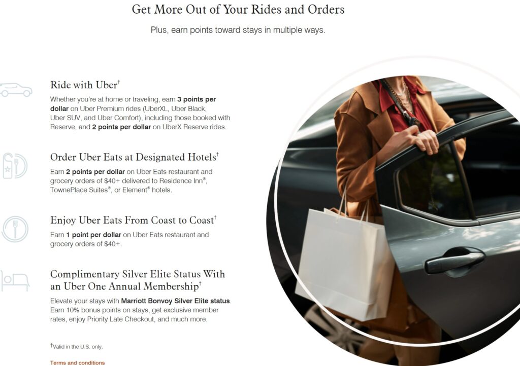 Marriott Uber Rewards