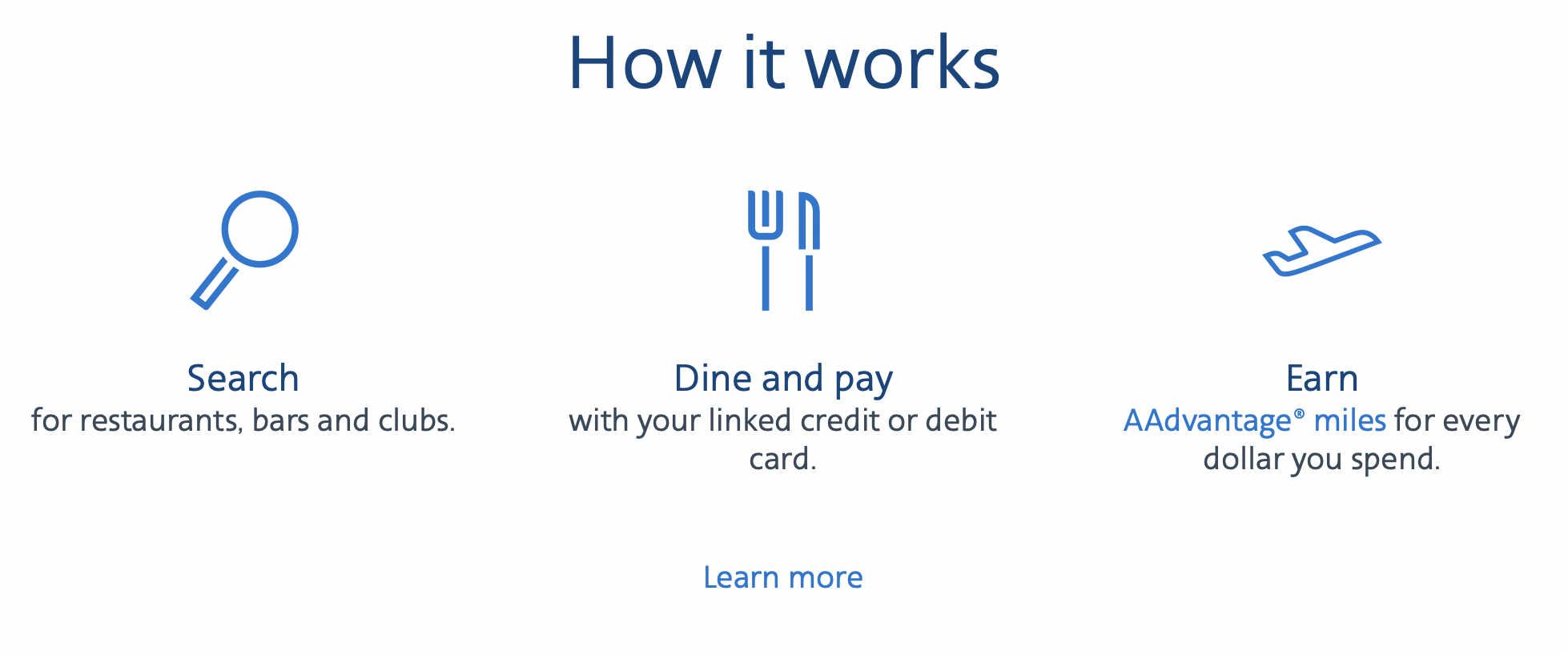 AAdvantage Dining: Earn Miles and Loyalty Points on Meals