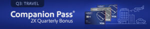 Southwest Q3 card spending bonus category