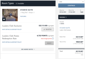 The Legian Seminyak Bali LHW Price
