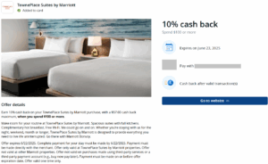 Details of TownePlace Suites Chase Offers