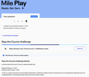 United Mile Play example offer