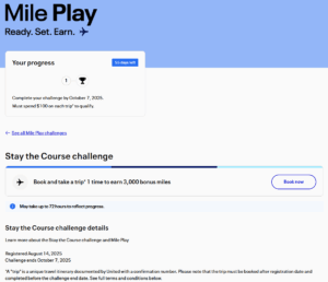 United Mile Play example offer