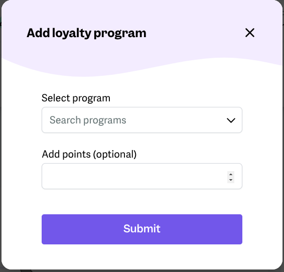 You can add your loyalty and credit card programs to Point.me to focus your searches.