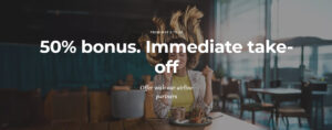 Accor 50% bonus promotion