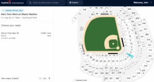 Capital One Cardholder tickets at the Miami Marlins ballpark