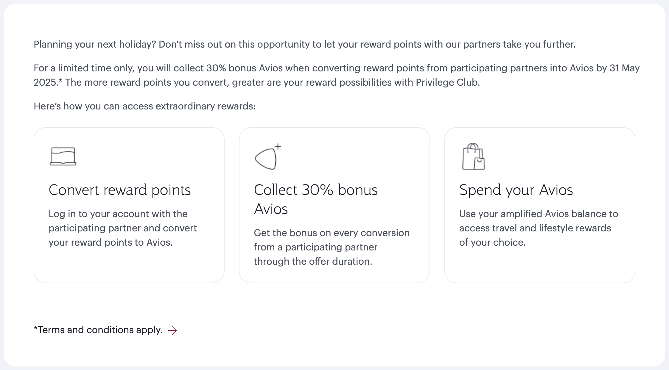 Qatar Airways bank transfer bonus.
