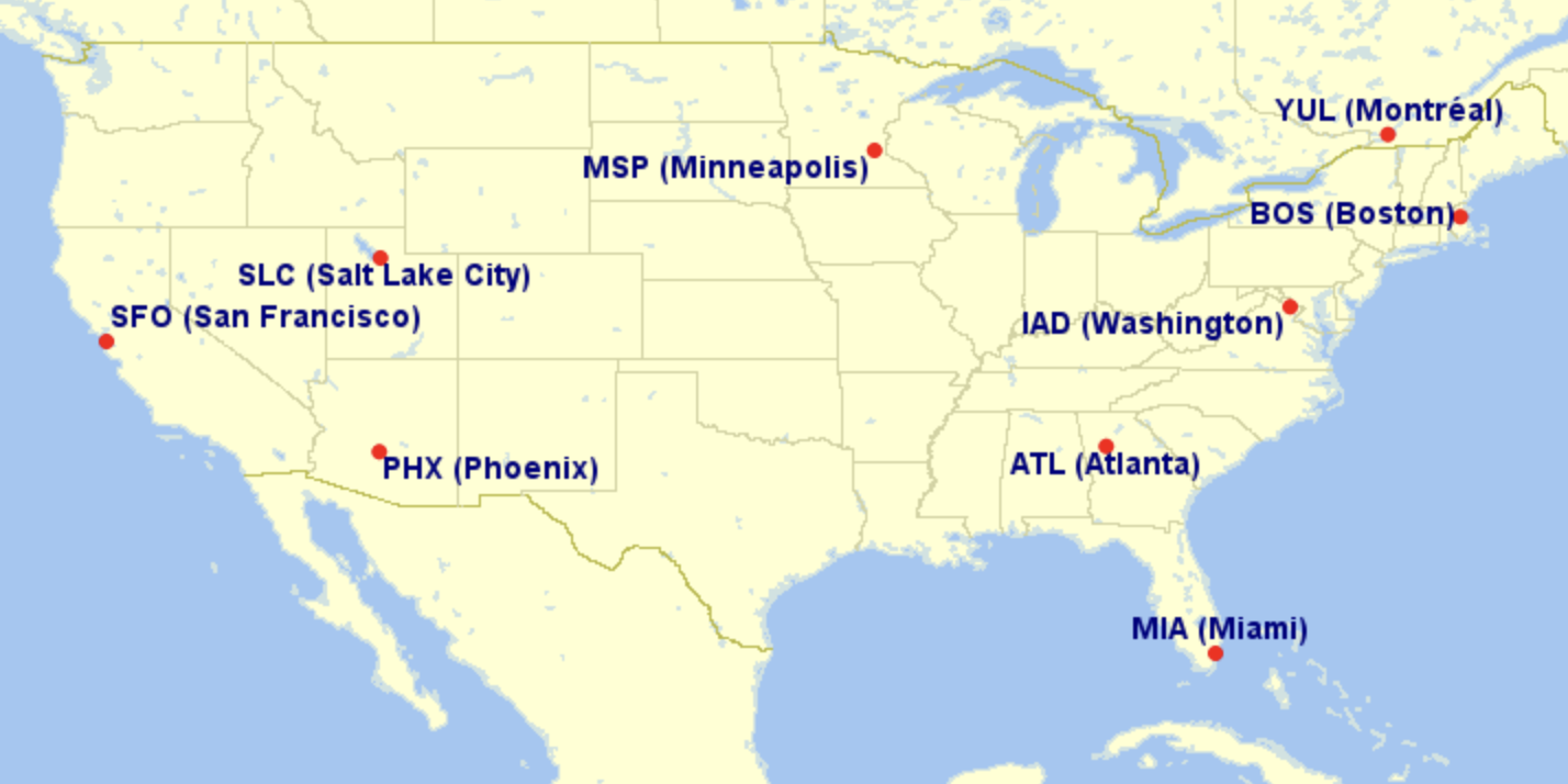 Flying Blue Promo Rewards routes for May 2025