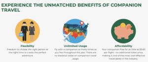 Frontier Companion Travel Benefits