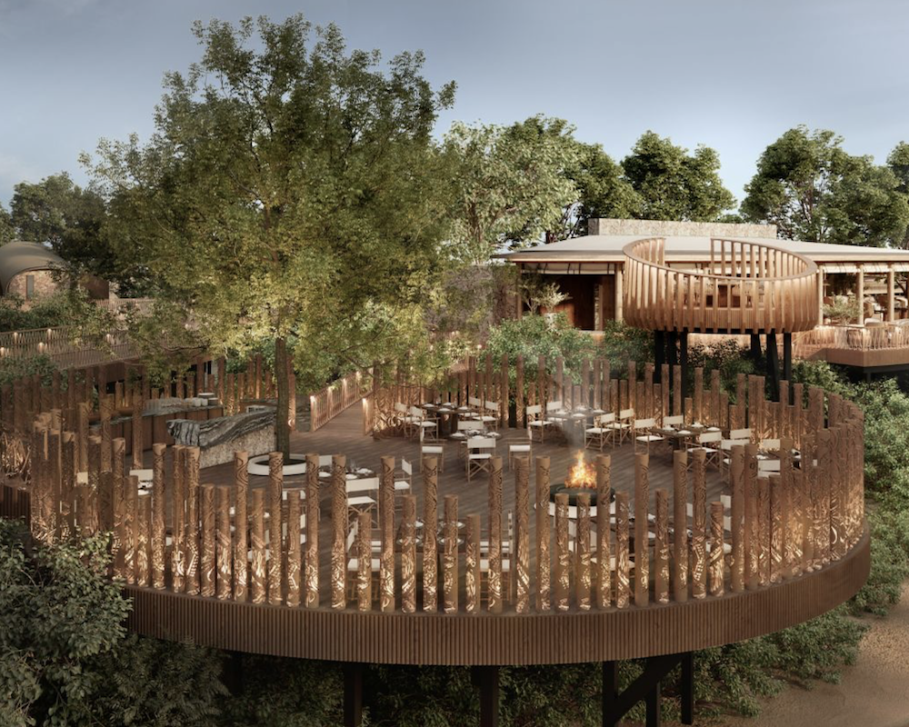 The Ritz-Carlton, Masai Mara Safari Camp common area.