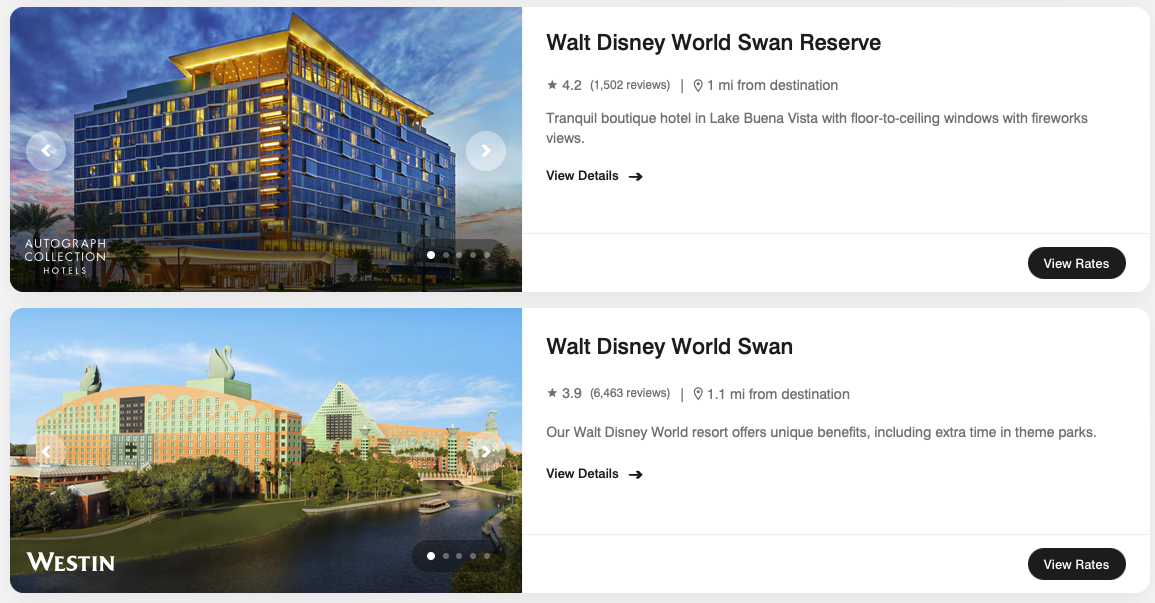 Marriott hotel award rooms
