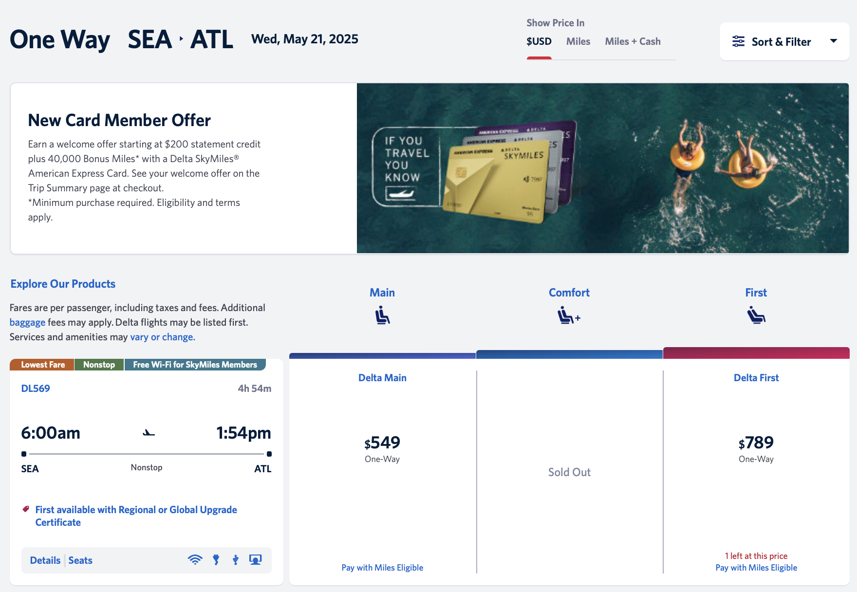Delta upgrade availability