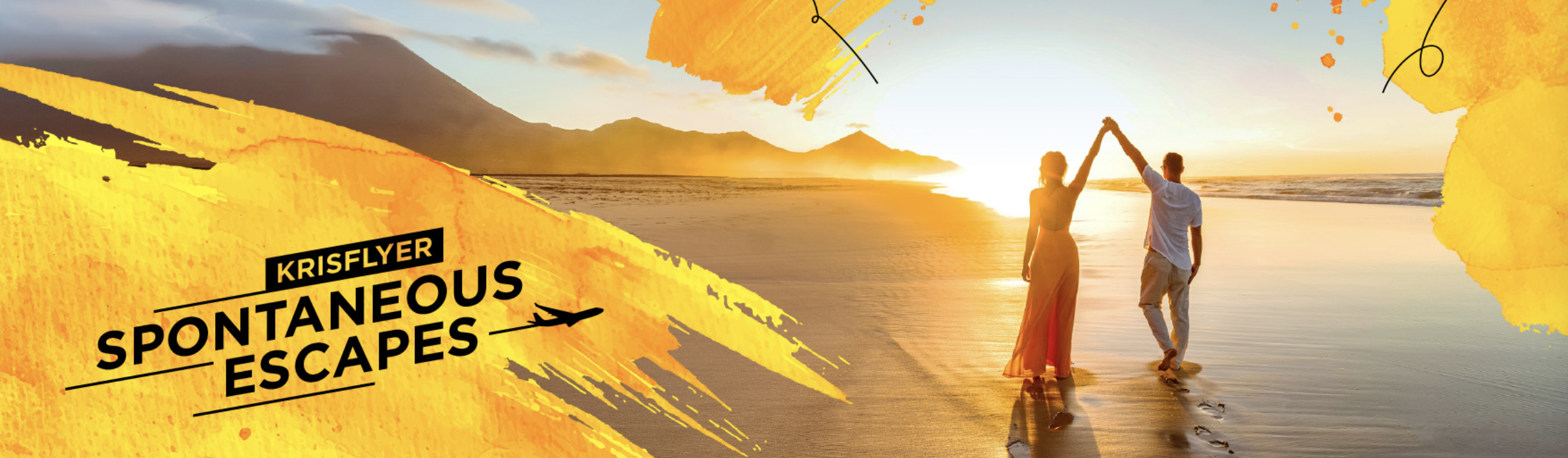 Singapore Airlines Spontaneous Escapes Banner Image