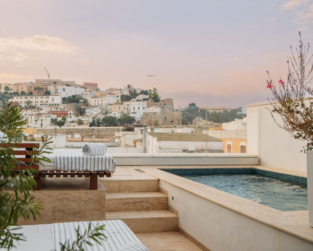 The Standard Ibiza pool deck.