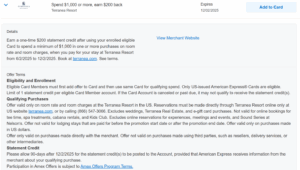 Terranea Resort Amex Offer
