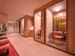 Virgin Clubhouse LAX Work Pods