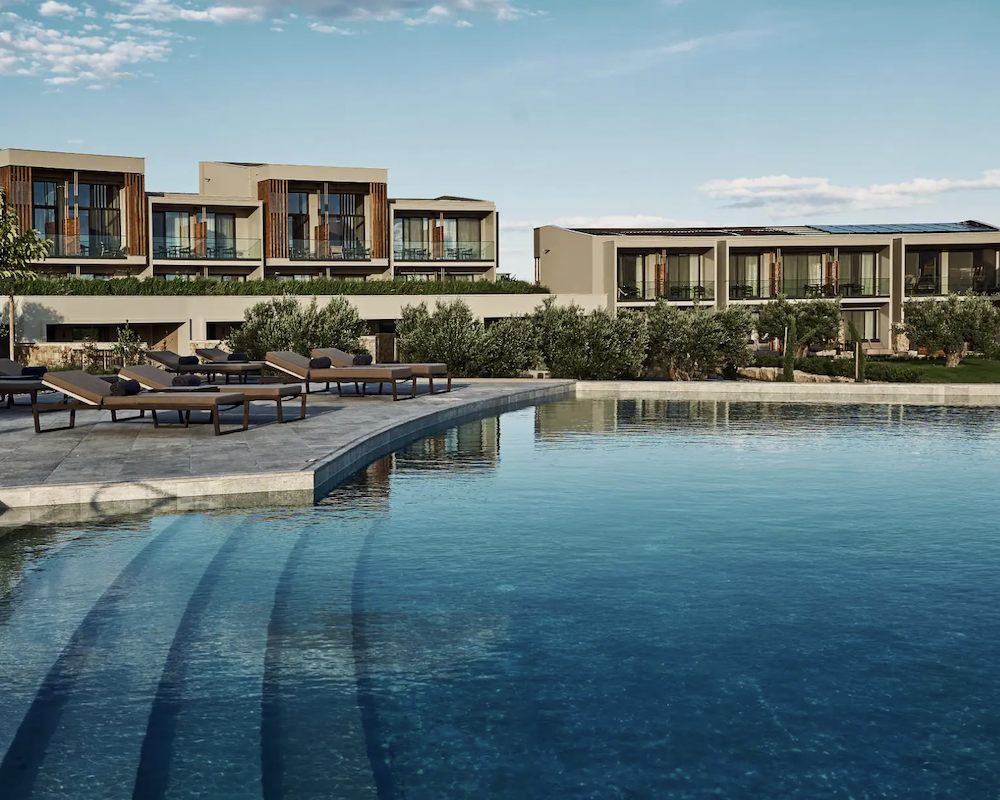 Zélia Halkidiki pool.