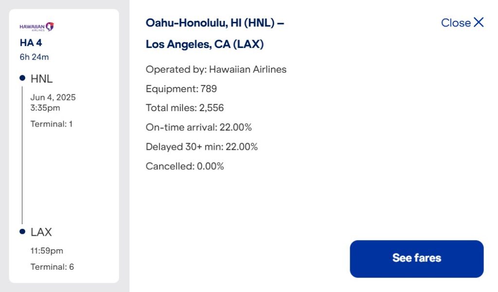 Flying Hawaiian First class on the 787 Dreamliner.