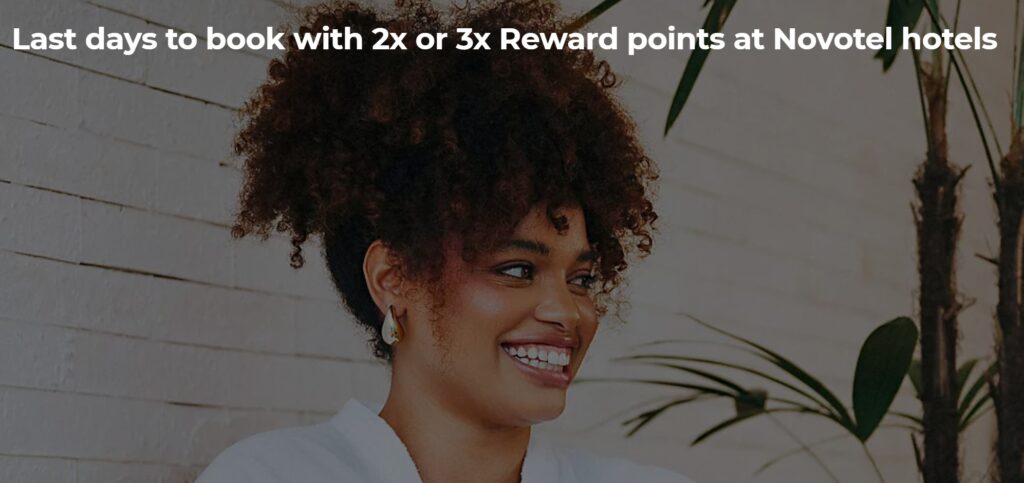 Accor 2X or 3X Points at Novotel