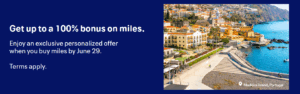 Buy United Miles with a 100% bonus
