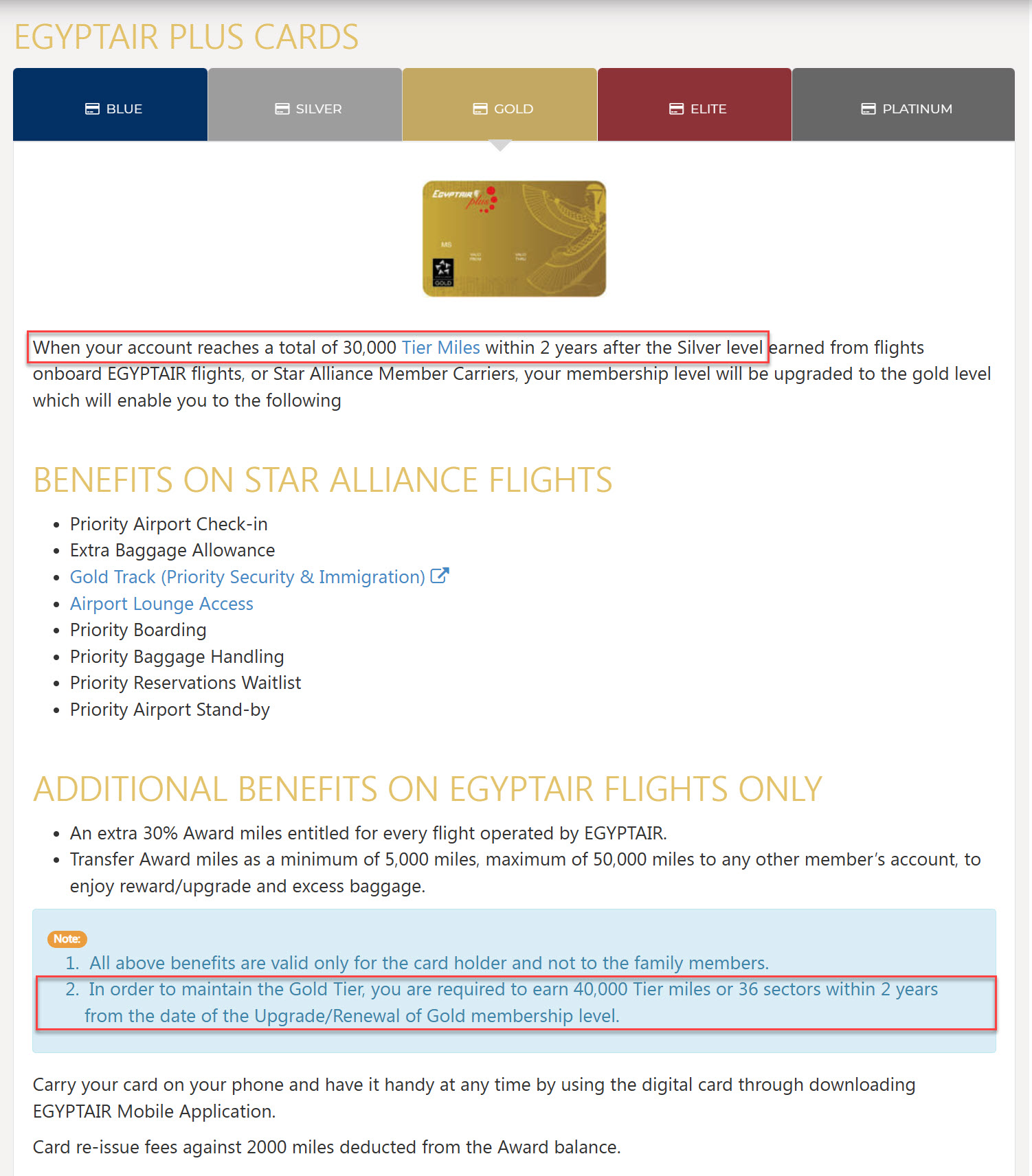 EgyptAir-Gold-Status