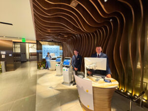 Delta One / Delta Sky Club Seattle entrance check in