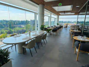 Delta One Lounge Seattle terrace