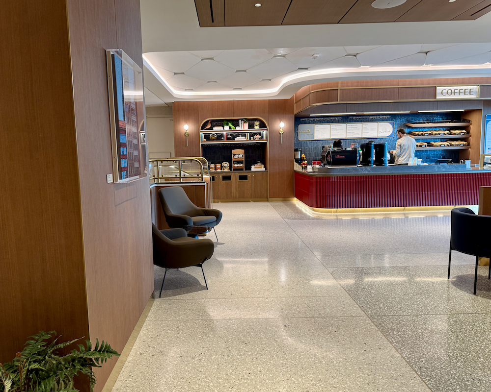 Capital One Lounge at JFK bodega.