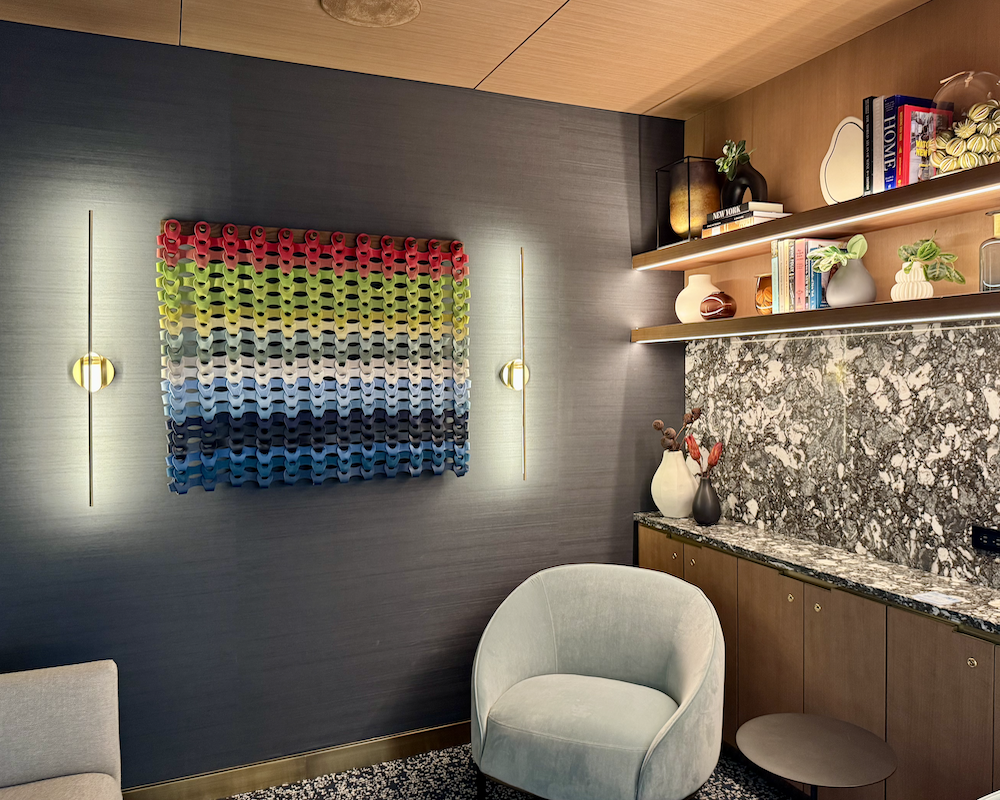Capital One Lounge at JFK workroom.