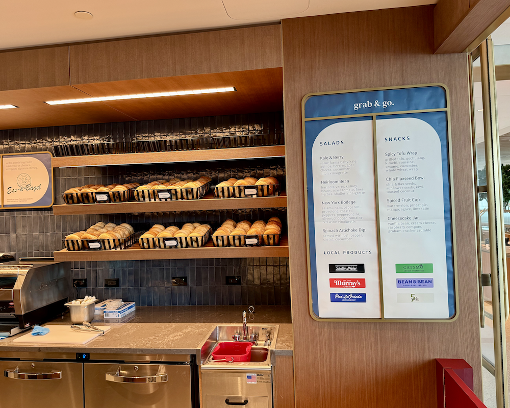 Capital One Lounge at JFK bodega.