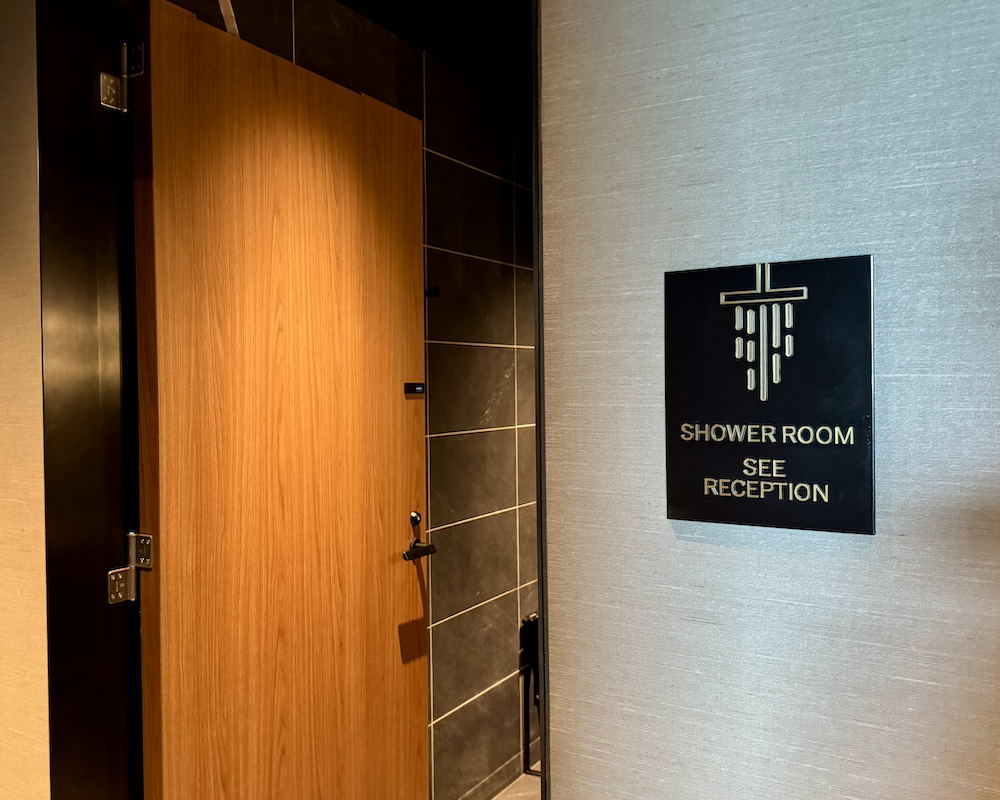 Amex Centurion HND showers