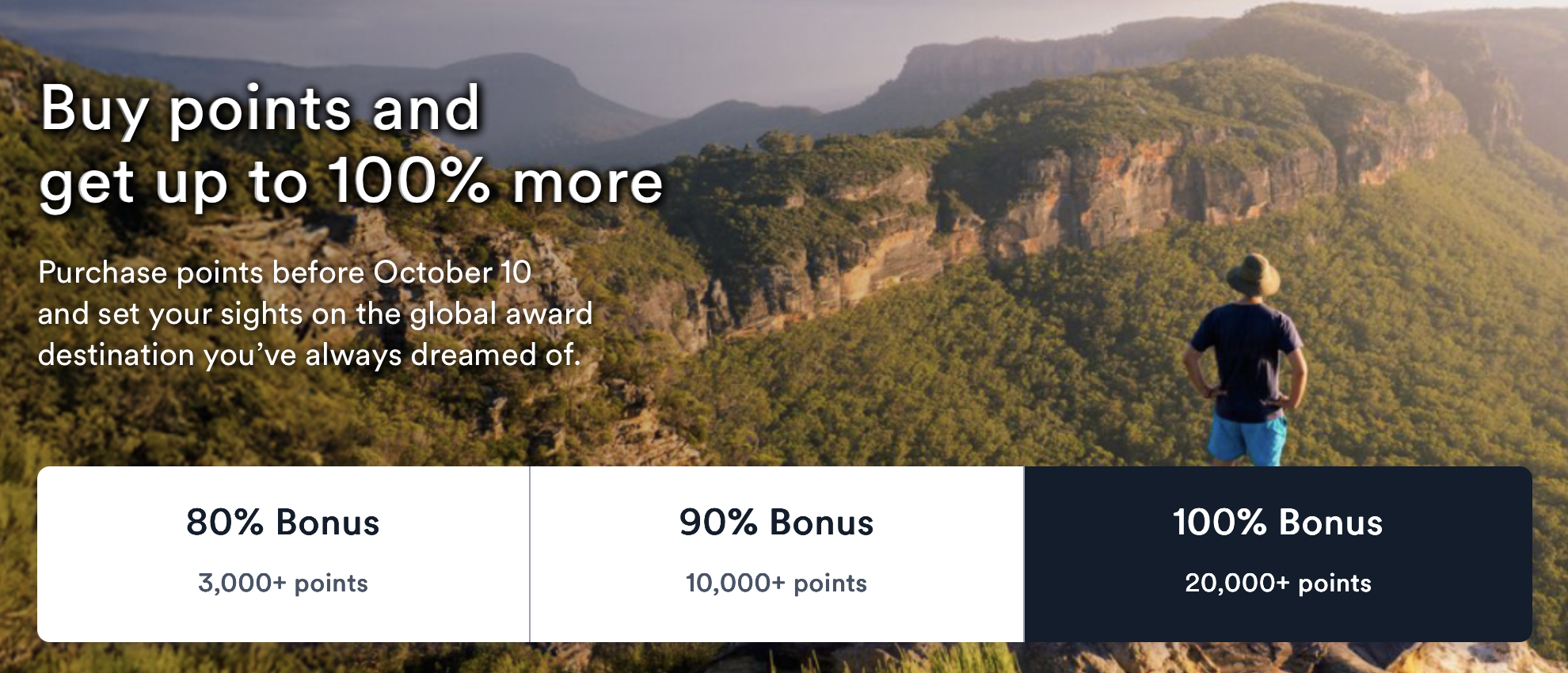 Alaska Airlines buy points promo banner.