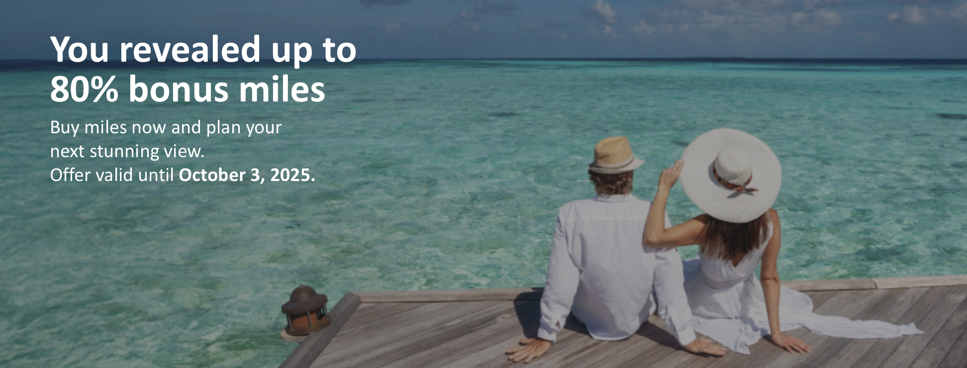 Copa Airlines buy miles promo banner