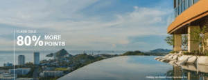 Banner showing buy IHG points with an 80% bonus