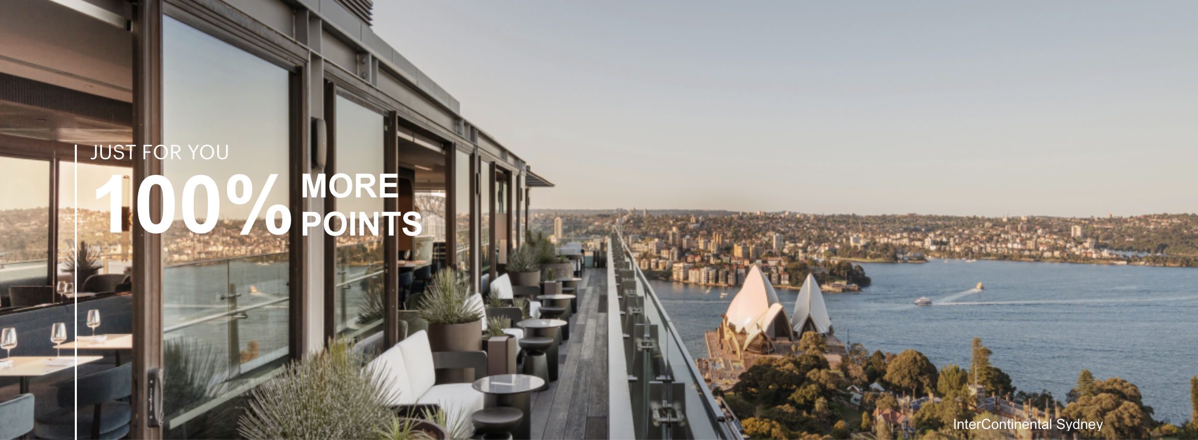 Buy IHG points with a 100% bonus.