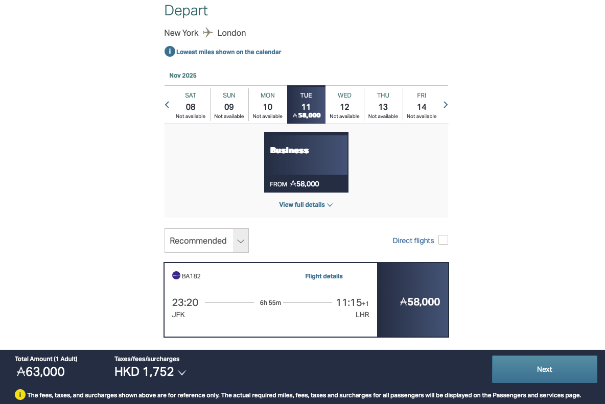 Cathay Pacific British Airways