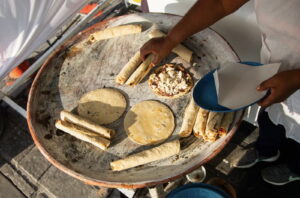 Photo from Chase's website showing culinary experience in Mexico