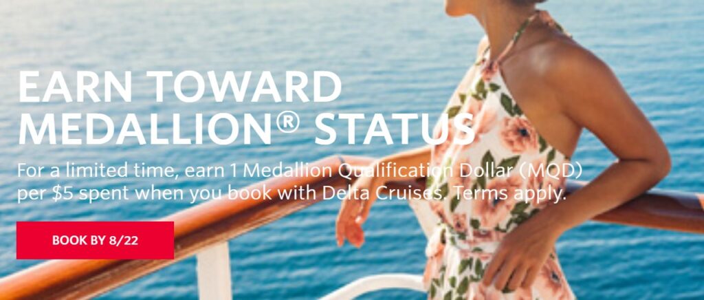 Delta Cruises Bonus MQDs Promotion