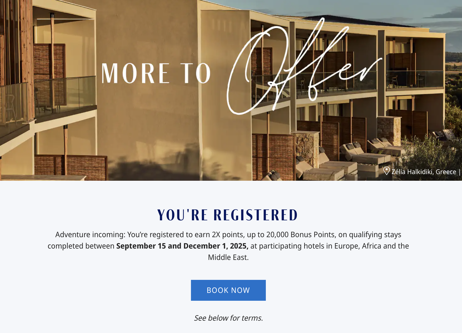 Hyatt 2X points in Europe, Middle East, and Africa
