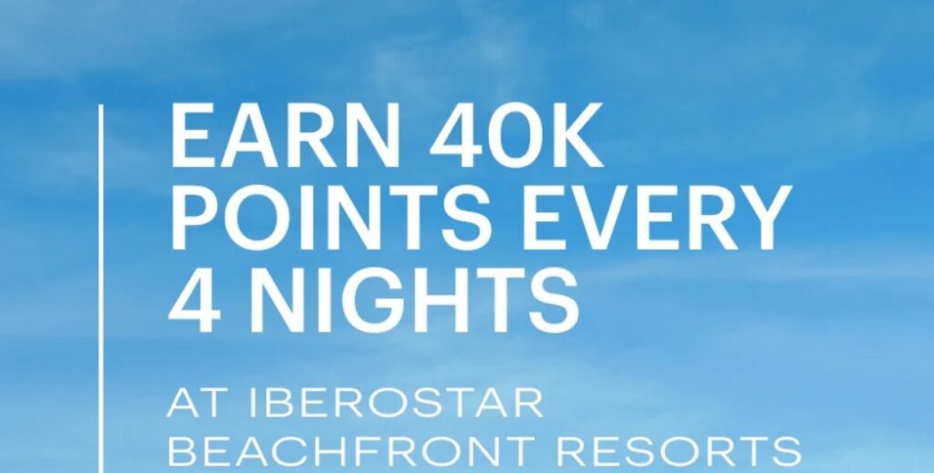 IHG 40,000 Points at Iberostar 2024 Promotion
